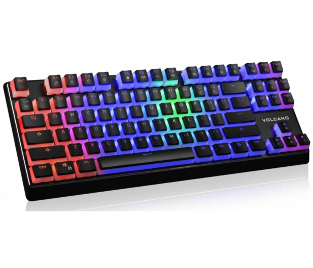 MODECOM Volcano Lanparty RGB Black Pudding Edition - Outemu Brown - 1205624 - zdjęcie